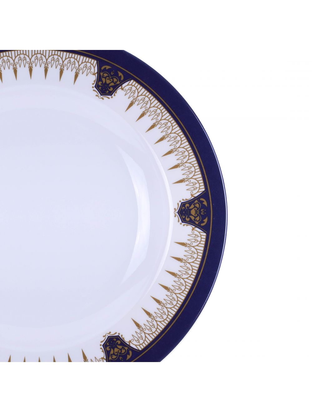Royalford 10 Soup Plate White & Blue