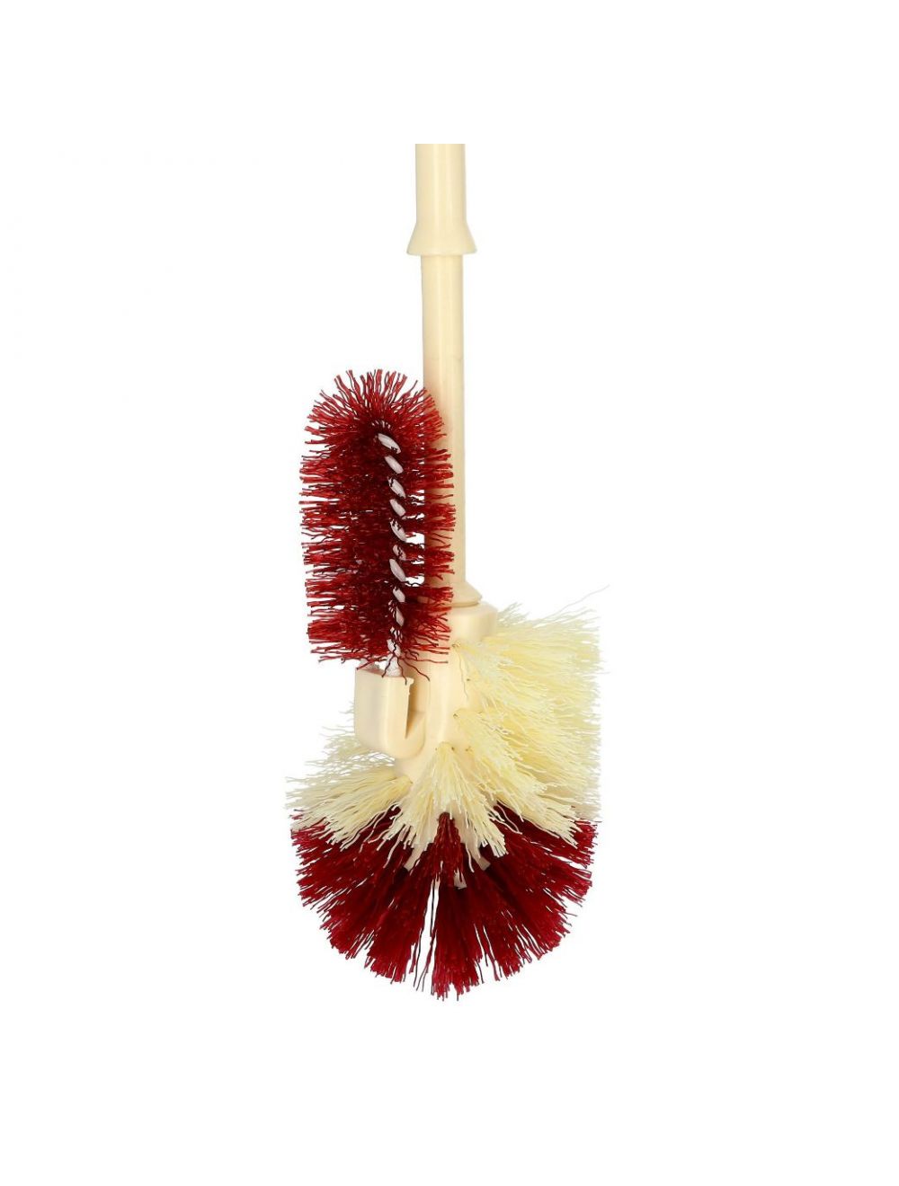 Royalford Toilet Brush with Holder Maroon