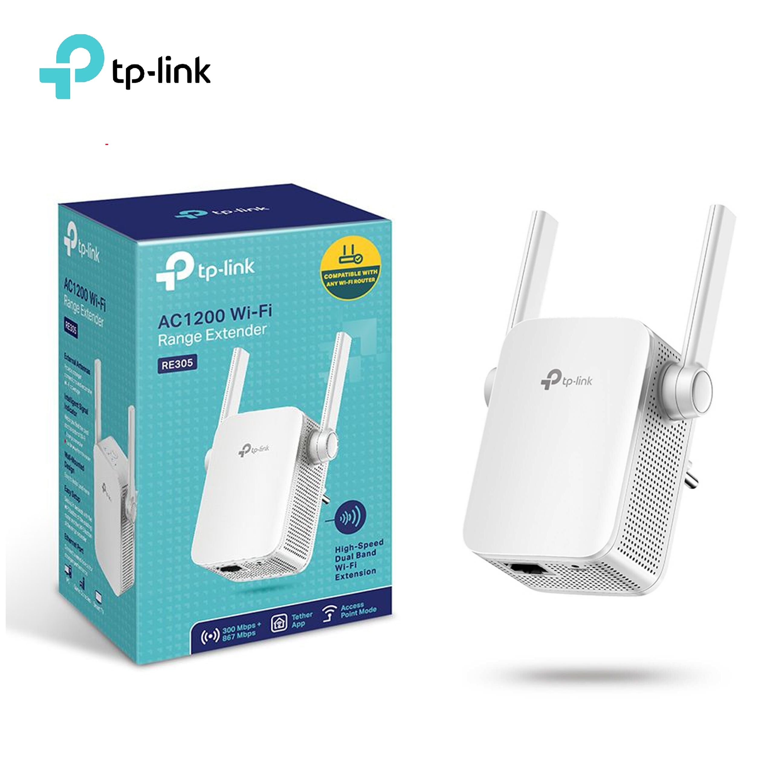 TP-Link RE305 - Répéteur WiFi Mesh AC1200 - Répéteur Wi-Fi TP-LINK sur