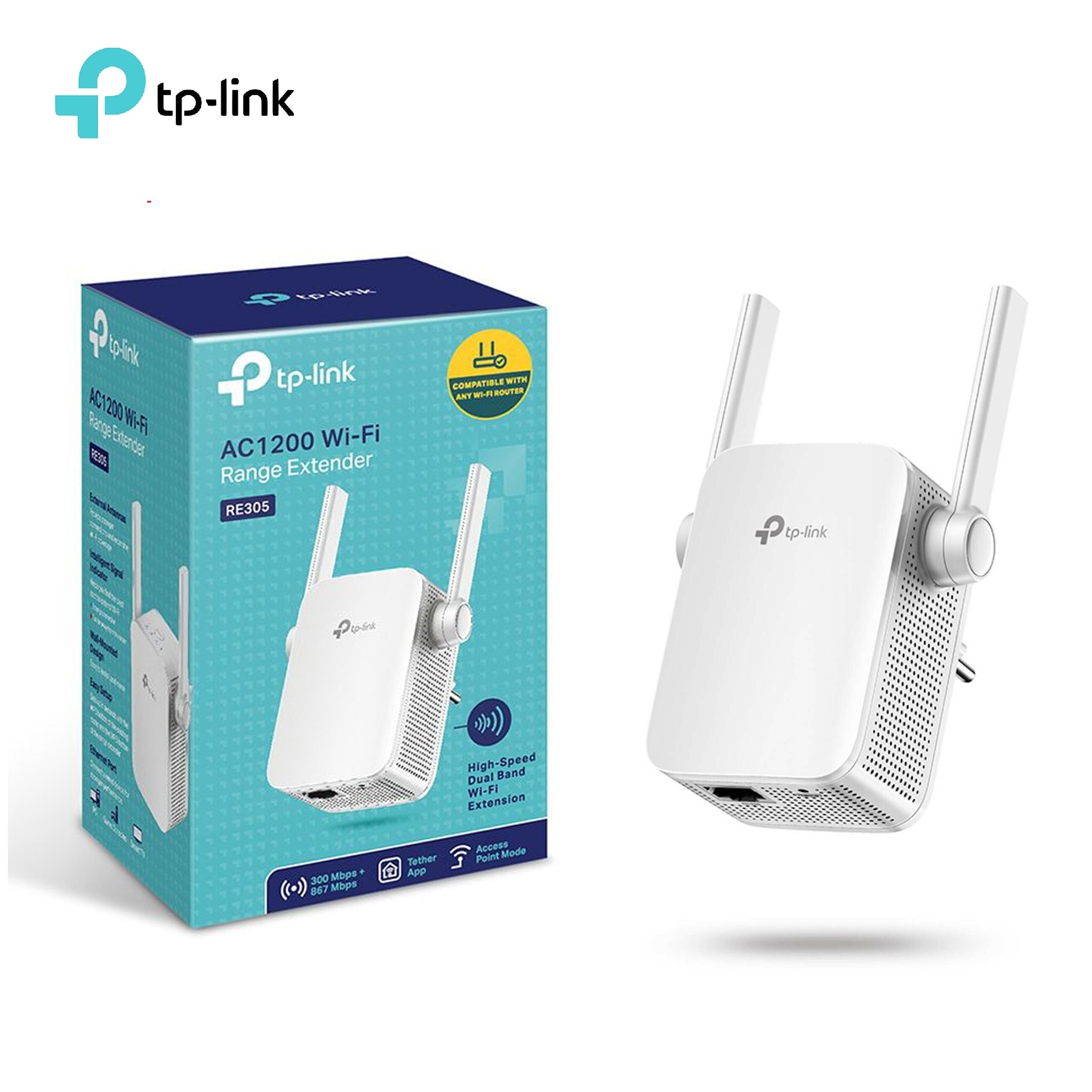 TP-LINK AC1200 RE305 ac Repeater - Wireless | Home Appliance & Electronics | Halabh.com