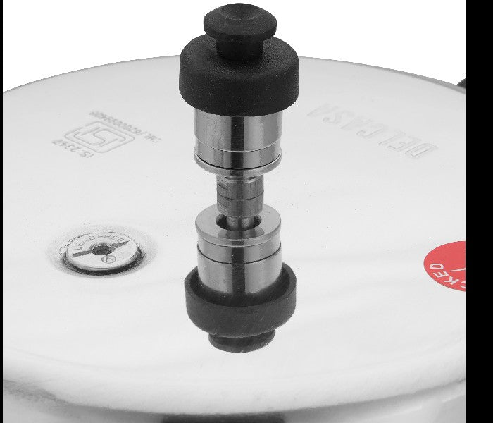 Delcasa 3Litre Aluminium Pressure Cooker Silver | Kitchen Appliance | Halabh.com