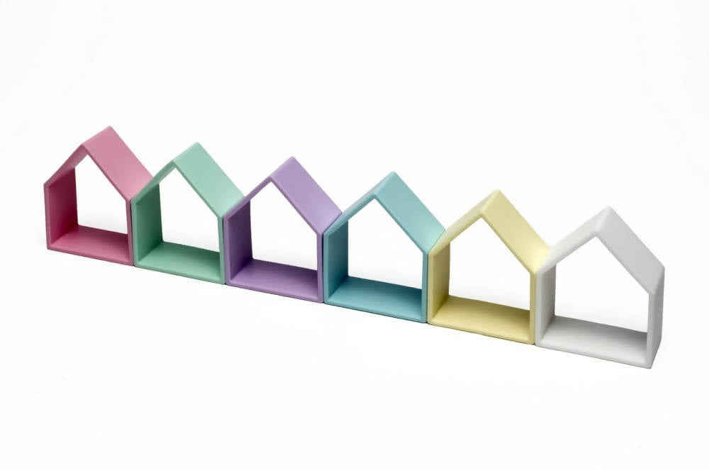 Dena Toys Silicone House Multicolor