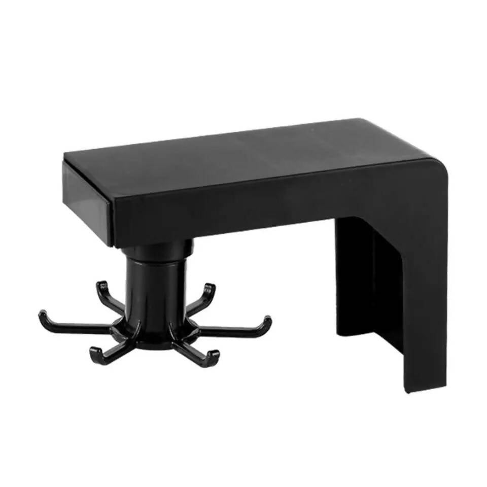 Wonderlife Creative new product can rotate 6 uniform kitchen cutlery hooks without punching