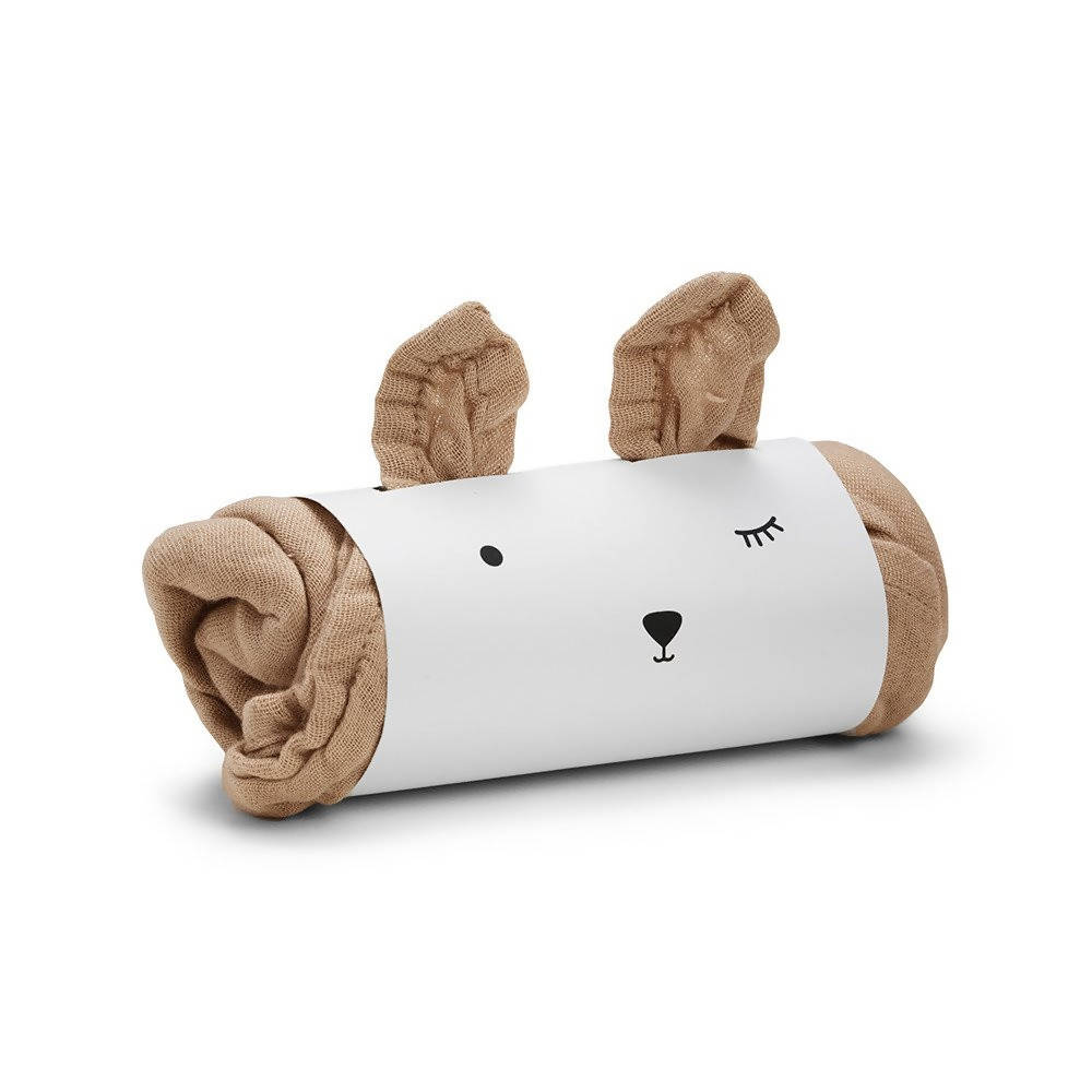 Elodie Bamboo Blanket Faded Rose