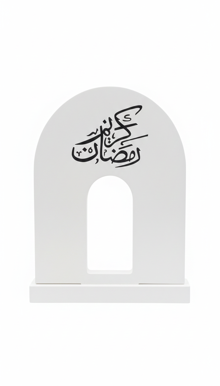 Ramadan Kareem Arch Table Decor