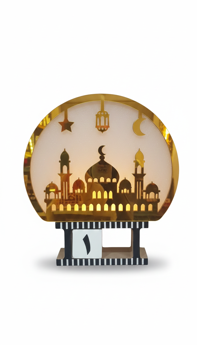 Ramadan Wooden Mosque Latern