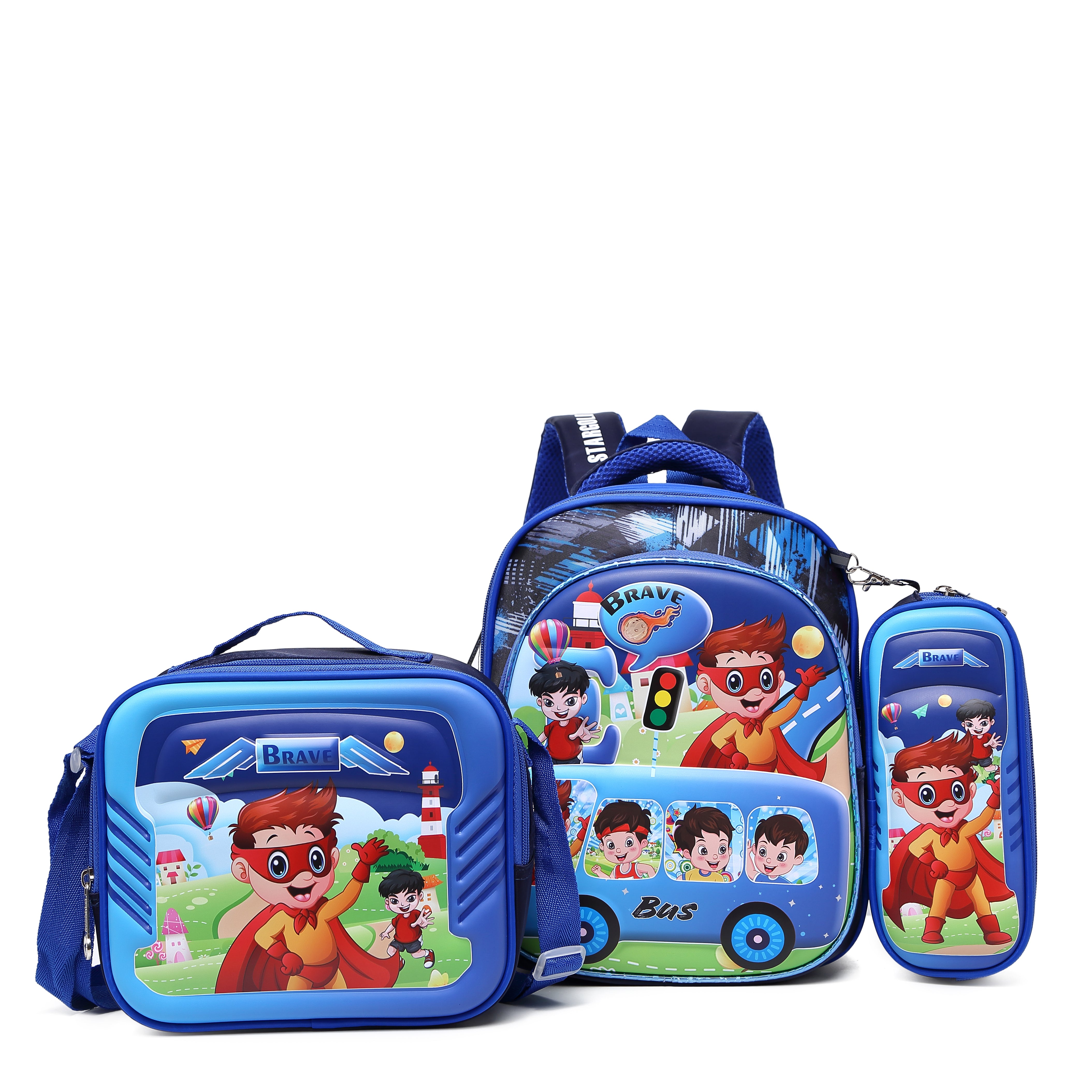 Stargold 12-Inch 3 Pcs Set Baby Backpack