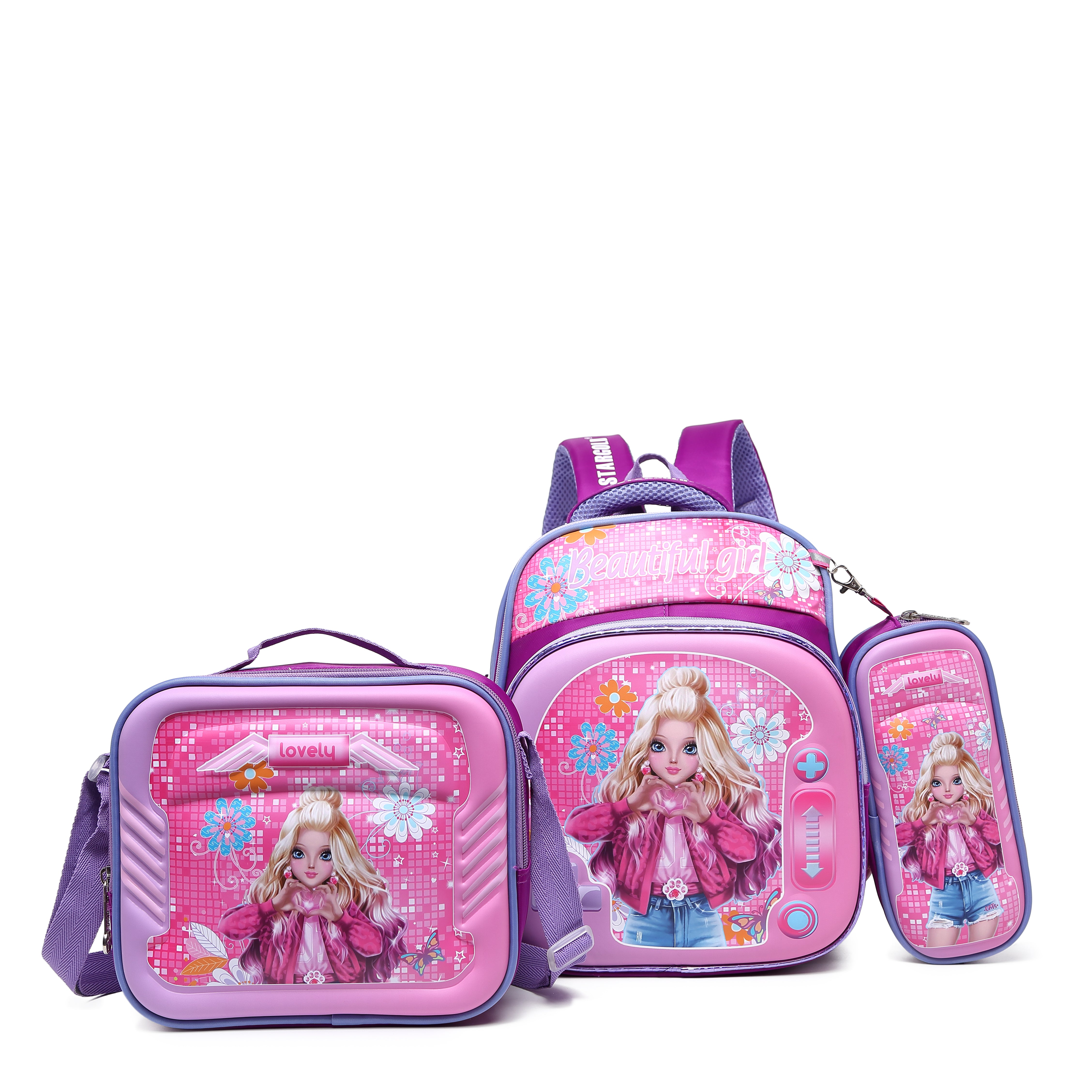 Stargold 12-Inch 3 Pcs Set Baby Backpack