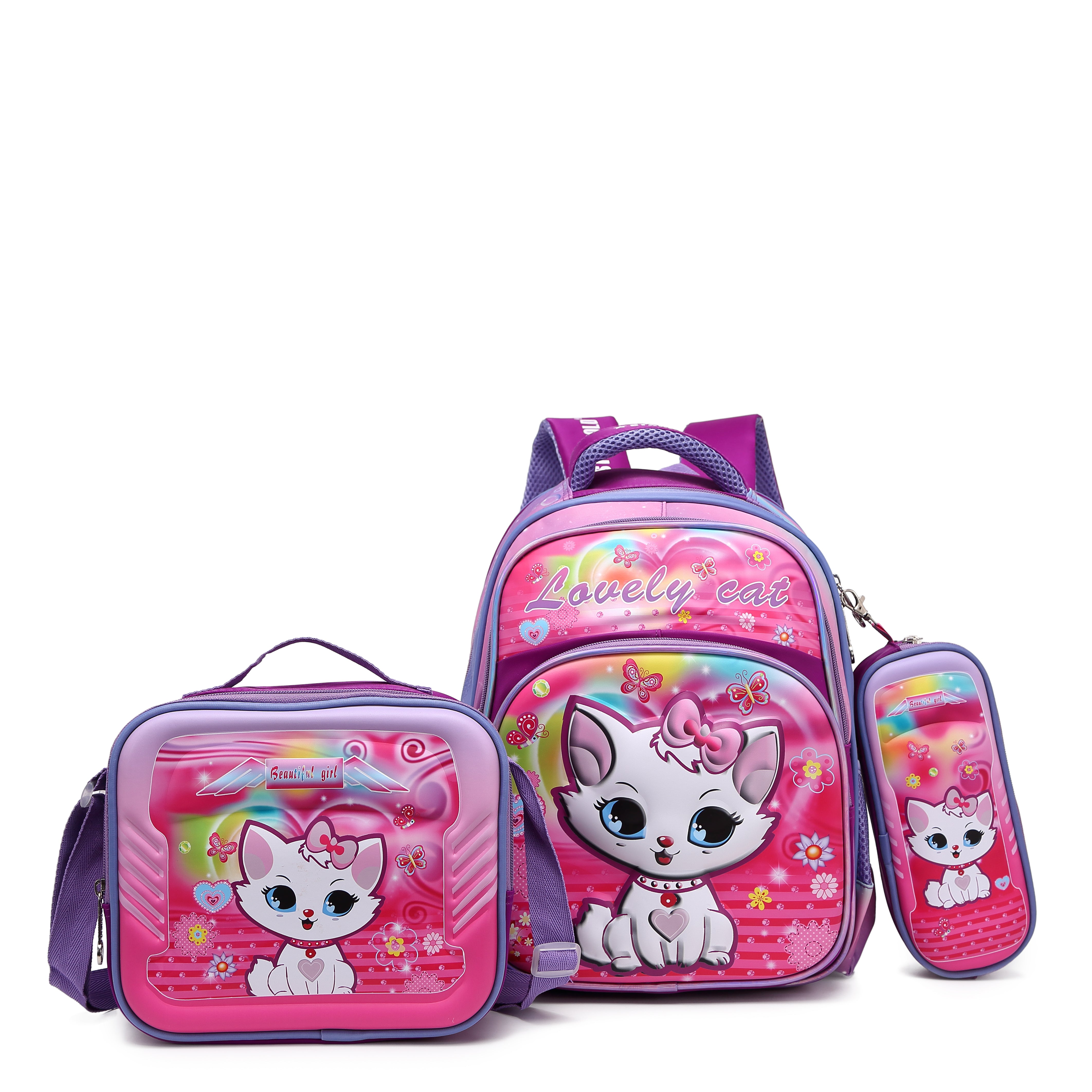 Stargold 14-Inch 3 Pcs Set Baby Backpack