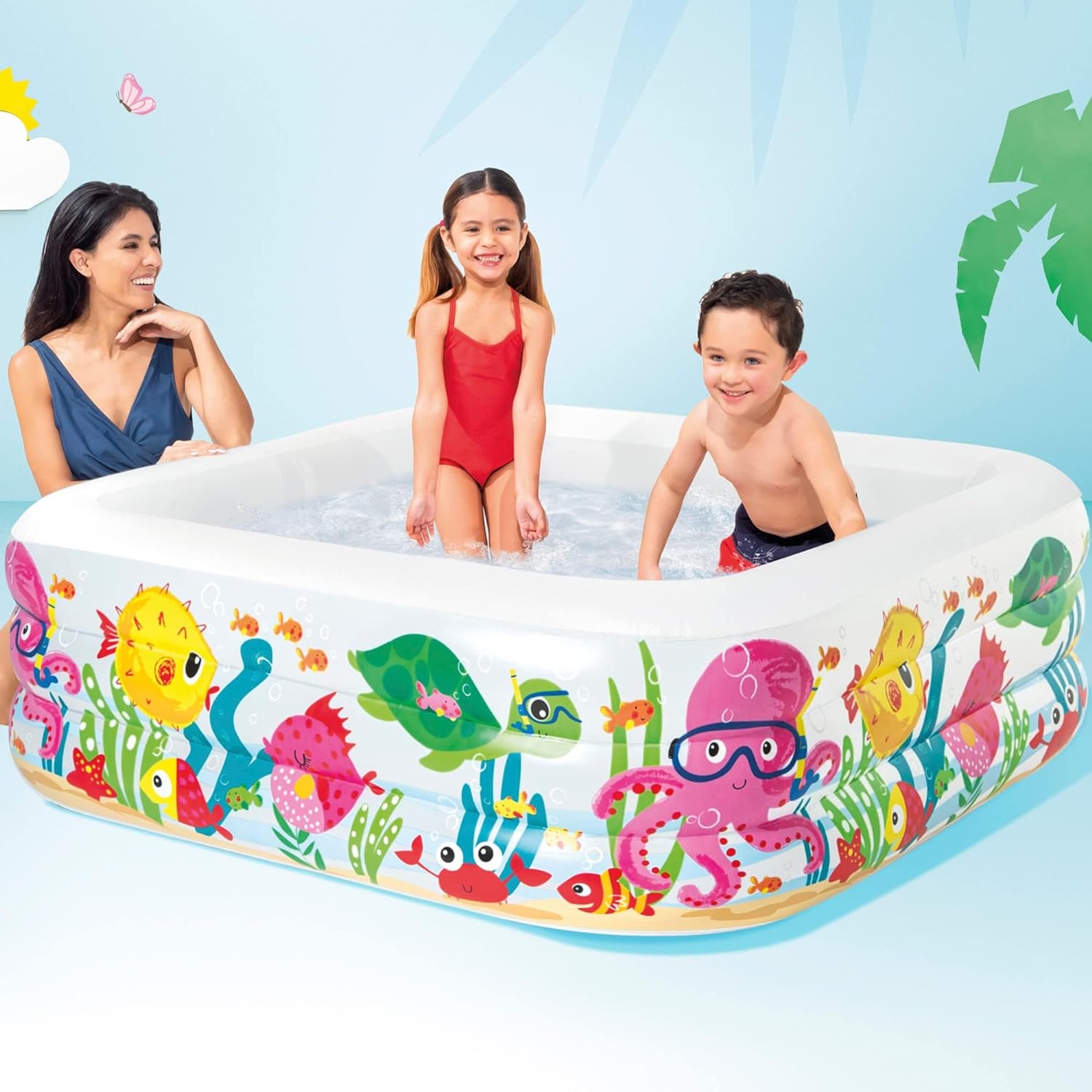 Buy Intex Clear view Aquarium Pool | Best Portable Pool | Halabh