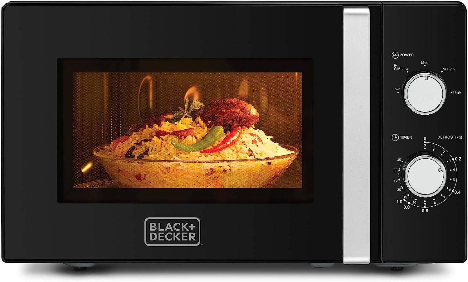 Black and Decker Microwave Oven | Capacity 20L | Best Kitchen Appliances in Bahrain | Halabh