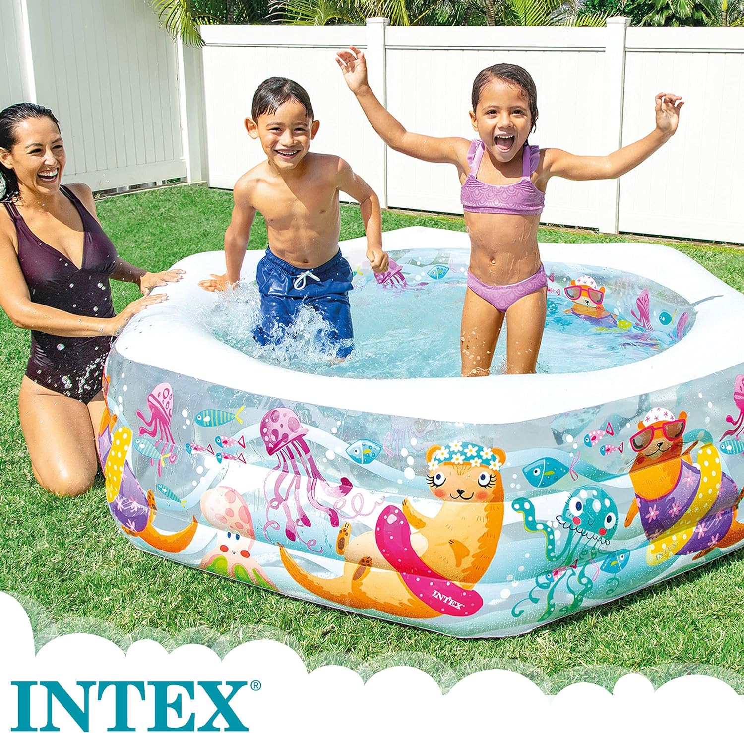 Buy Intex Hexagonal Paddling Pool | Inflatable Pool | Halabh