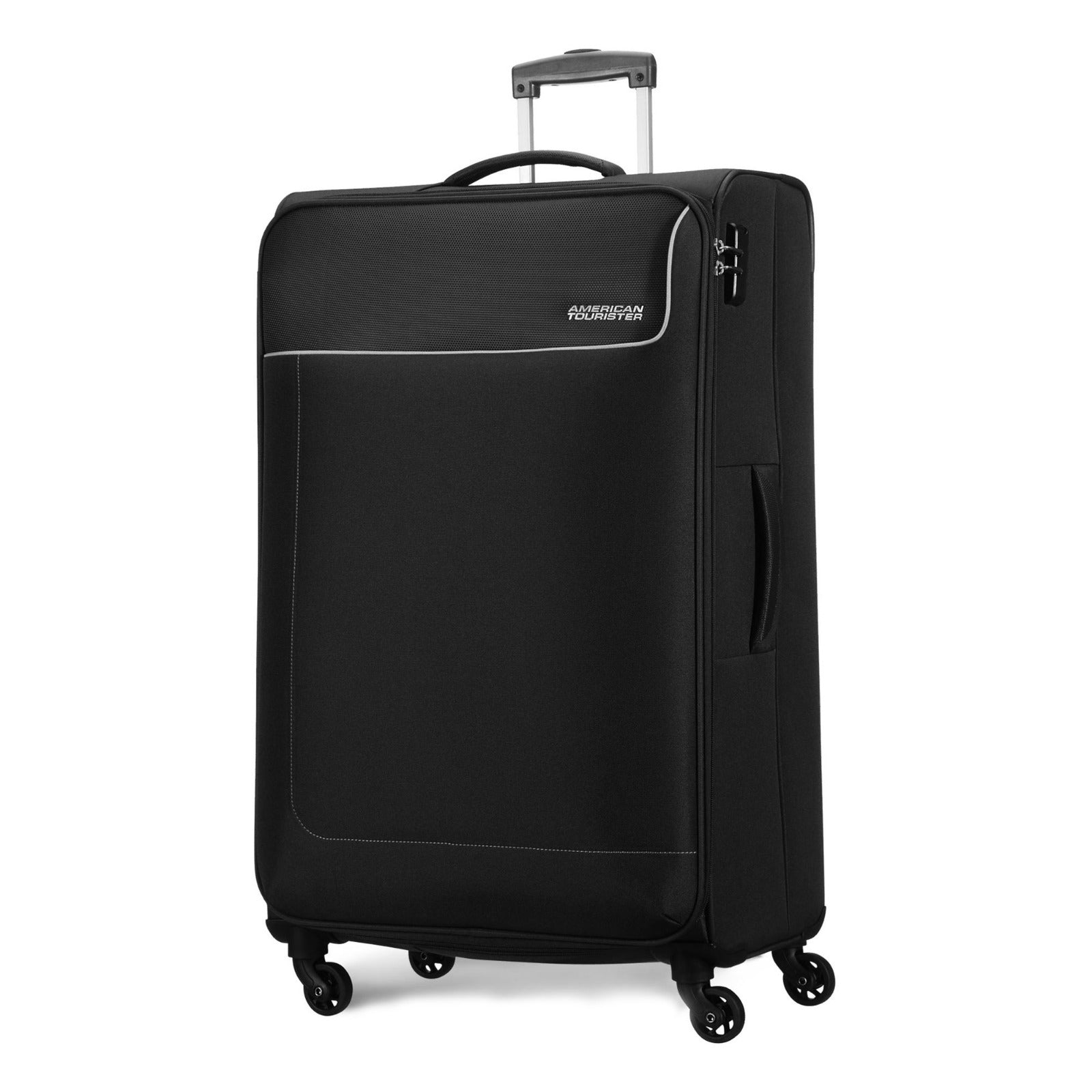 American Tourister Jamaica Spinner | Color Black | Trolley Bag | Luggage Travel Bag | Bag and Sleeves in Bahrain | Halabh