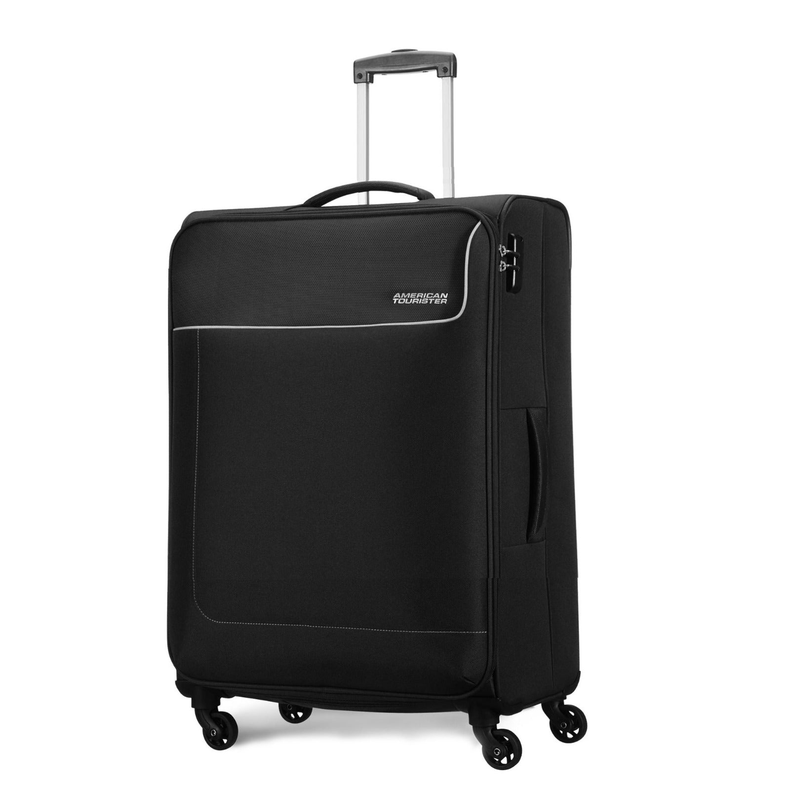 American Tourister Jamaica Spinner | Color Black | Trolley Bag | Luggage Travel Bag | Bag and Sleeves in Bahrain | Halabh