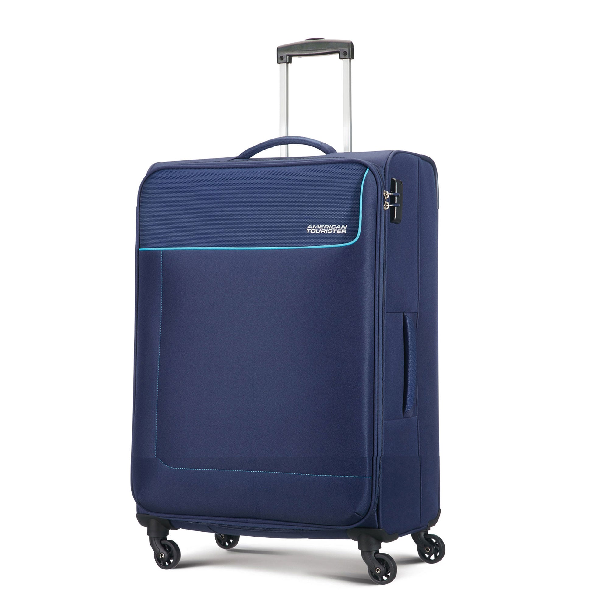 American Tourister Jamaica Spinner | Color Navy | Trolley Bag | Luggage Travel Bag | Bag & Sleeves in Bahrain | Halabh