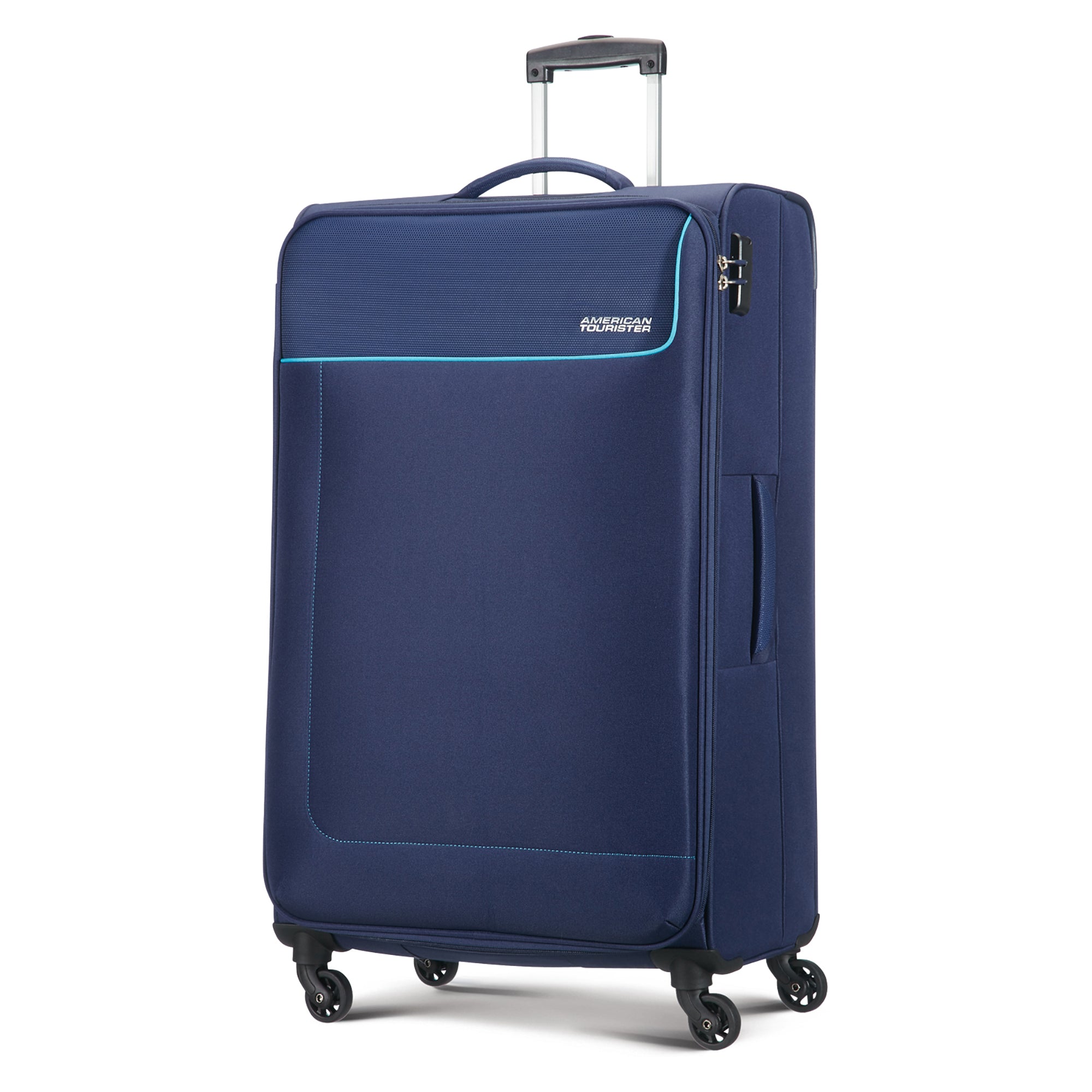 American Tourister Jamaica Spinner | Color Navy | Trolley Bag | Luggage Travel Bag | Bag & Sleeves in Bahrain | Halabh