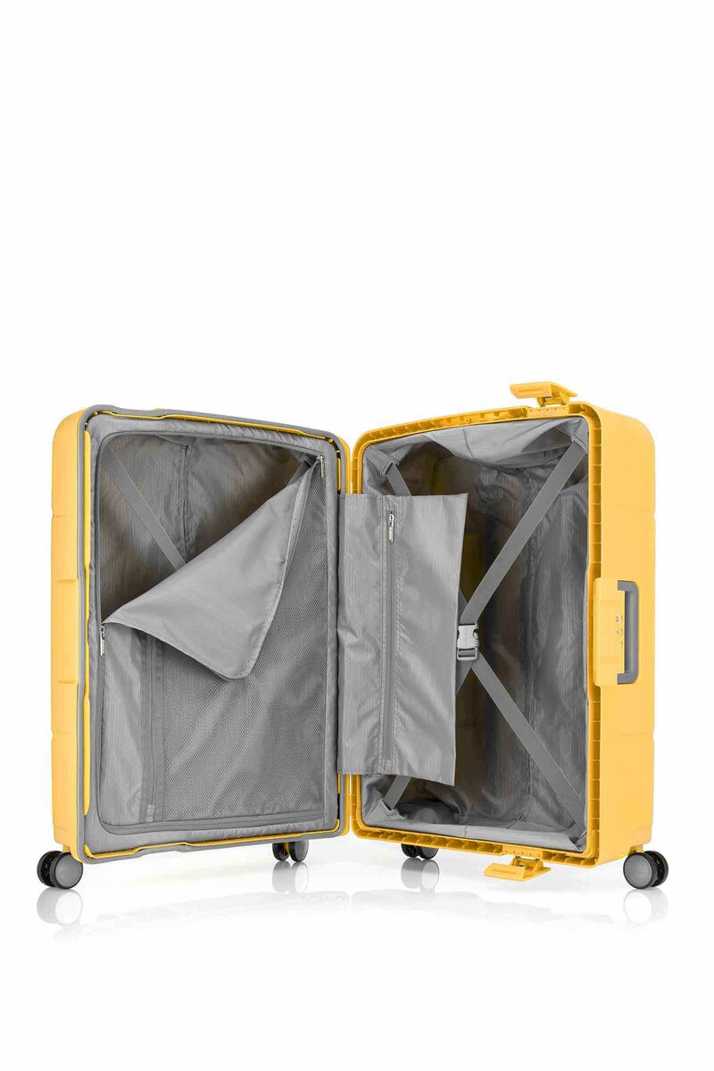 American Tourister Trigard Spinner 79/29 Yellow | Travelling Bags | Halabh.com