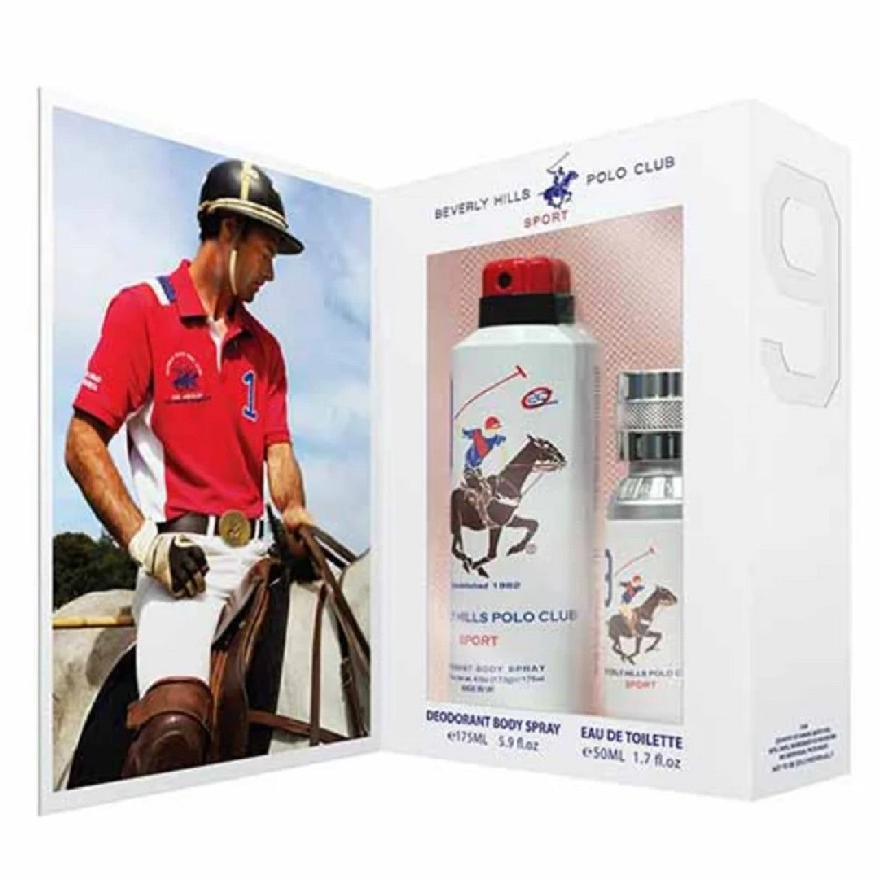 Beverly Hills Polo Club Men's Gift Set 50ml | Fragrance | Halabh.com