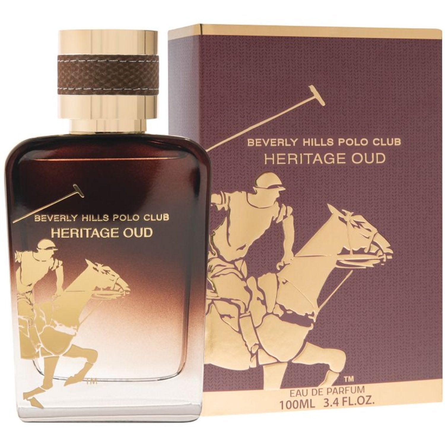 Beverly Hills Polo Club EDP Heritage Oud | Perfume for Men | Size 100ml | Best Fragrance in Bahrain | Halabh