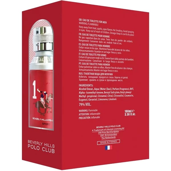 Beverly Hills Polo Club Sport 1 Perfume in Bahrain | Halabh 
