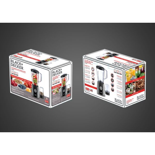 Black & Decker 400W Blender With Grinder Mill | Kitchen Appliances | Halabh.com