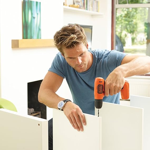 Black & Decker Compact Cordless Drill Lithium-Ion | Best Drill Machine in Bahrain | DIY & Tools | Halabh.com