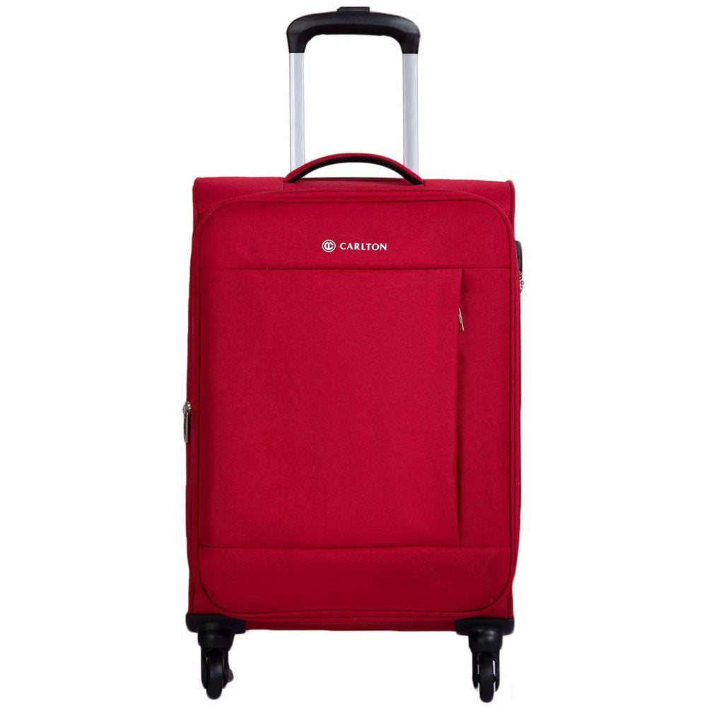 Carlton Elante 4 Wheel Soft Trolley Bag | Luggage Travel Bag | Trolley Suitcase | Bag and Sleeves in Bahrain | Halabh