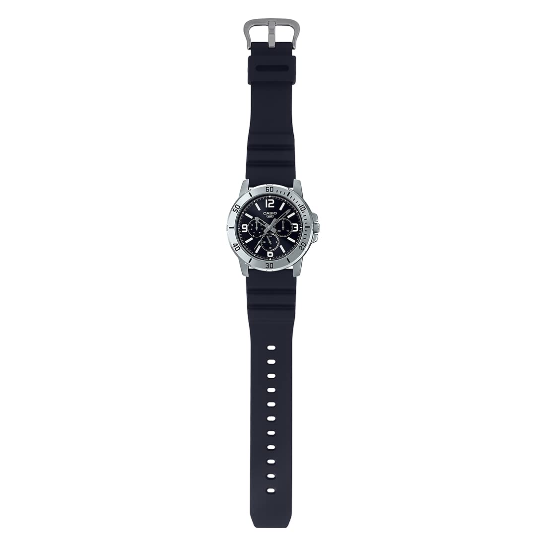 Casio Analog Black Dial Men's Watch - MTP-VD300-1BUDF | Watches & Accessories | Best Watches in Bahrain | Halabh.com
