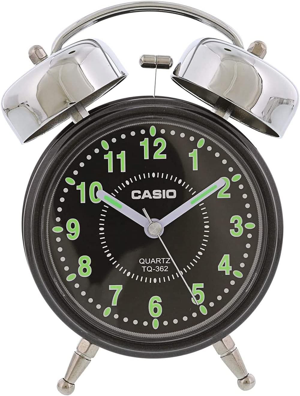 Casio Bedside Bell Snooze Black Alarm Clock | Watches & Accessories | Halabh.com