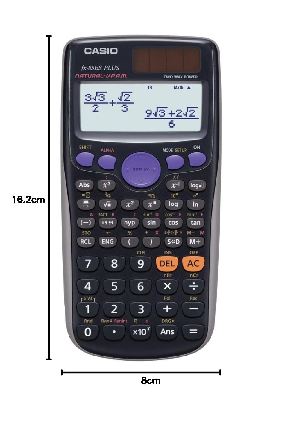 Casio Plus Bk Display Scientific Calculations Calculator | Best Calculator in Bahrain | Halabh.com