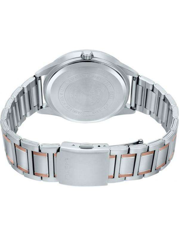 Casio Two Tone Silver Stainless Watch for Men's - MTP-E319RG-2BVDF | Watches & Accessories | Beast Watches in Bahrain | Halabh.com