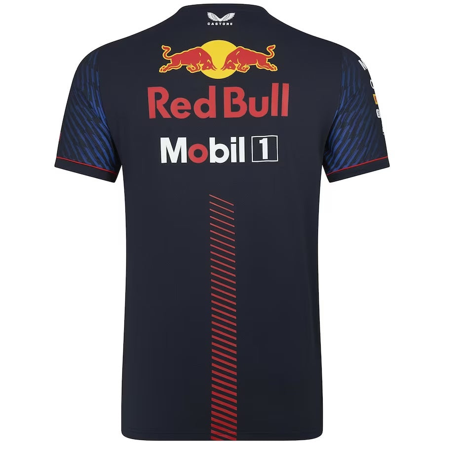 Castore Oracle Polo Shirt | Red Bull Racing Polo Shirt | Formula 1 Driver Polo | F1 Clothing | Color Night Sky | Best Wearing in Bahrain | Halabh.com