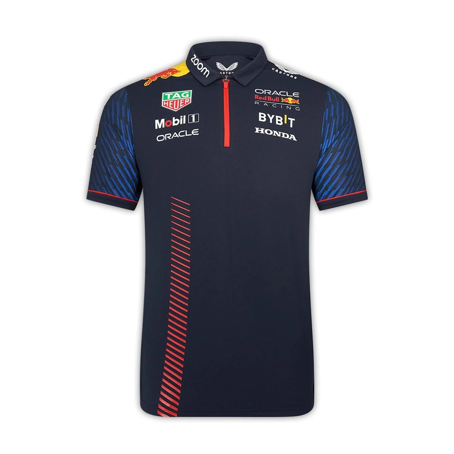 Buy Castore Red Bull Racing Team Polo Shirt in Bahrain | Wearing | Halabh