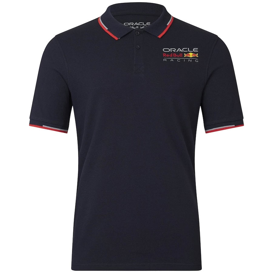 Castore Polo Shirt | Red Bull Racing Shirt | Formula 1 Driver T Shirts | F1 Clothing | Color Night Sky | Best Wearing in Bahrain | Halabh.com