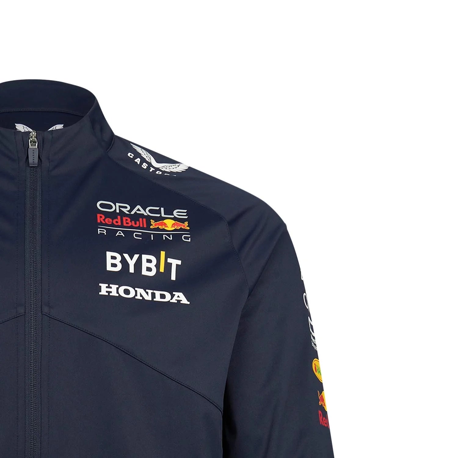 Castore Softshell Jacket | Red Bull Racing Jacket | Formula 1 Driver Long Sleeves Jacket | F1 Clothing | For Men | Best Wearing in Bahrain | Halabh.com