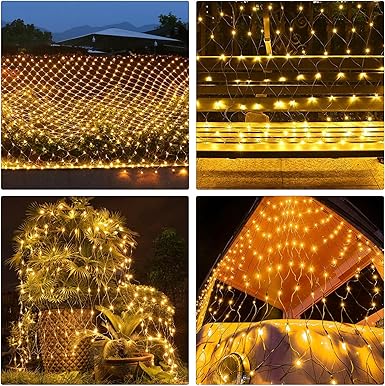 Christmas 204 LED Net Lights Outdoor | Best Net Lights in Bahrain | Halabh.com
