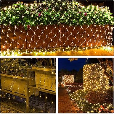 Christmas 204 LED Net Lights Outdoor | Best Net Lights in Bahrain | Halabh.com