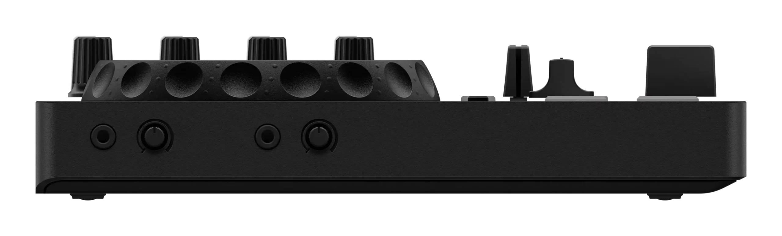 Compact 2-channel DJ controller