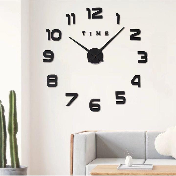 DIY Cafe Themed Frameless Wall Clock | Home Decor | Halabh.com
