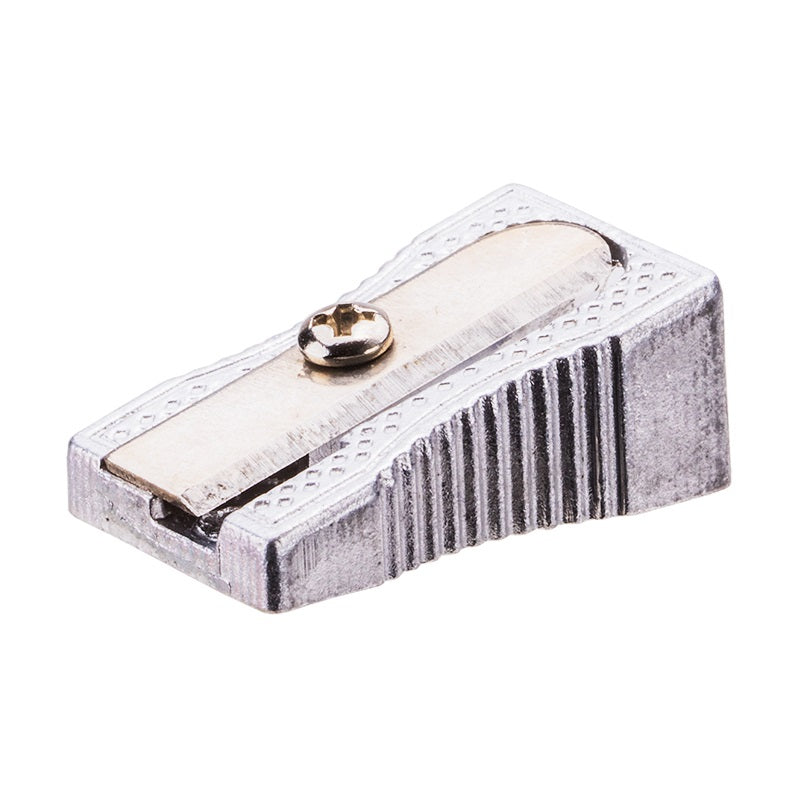 Deli Aluminum Metallic 1 Hole Pencil Sharpener | E39761 | Office Supplies and Stationery in Bahrain | Halabh