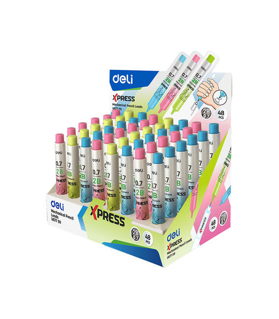Deli Leads for Pencils Mix 0.5mm | School Stationary | Halabh.com
