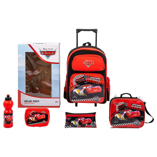 Disney Cars Trolley Bag 5-in-1 Value Pack | Baby Toys & Kids | Halabh.com