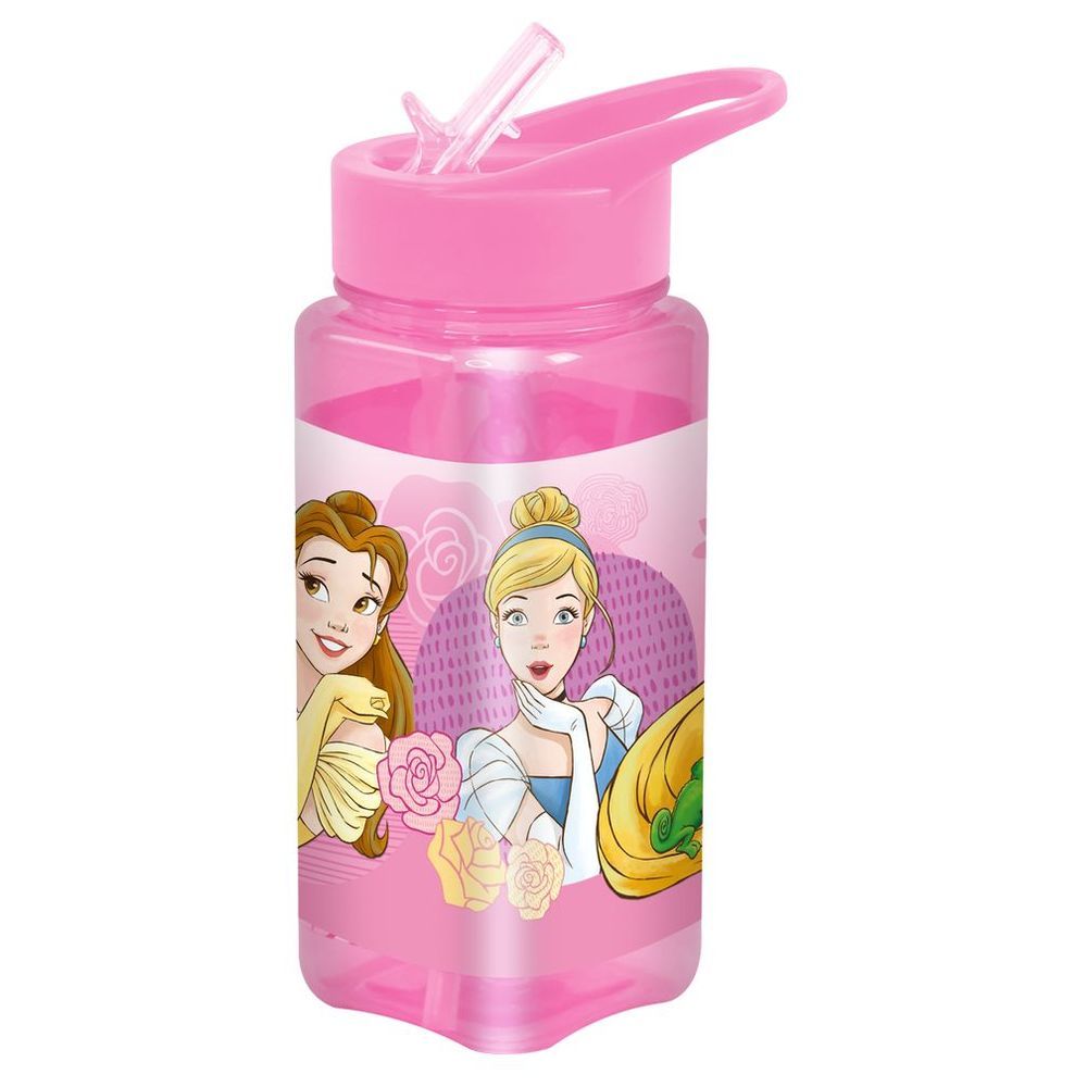 Disney Princess Square Water Bottle 500ml | School Supplies | Halabh.com