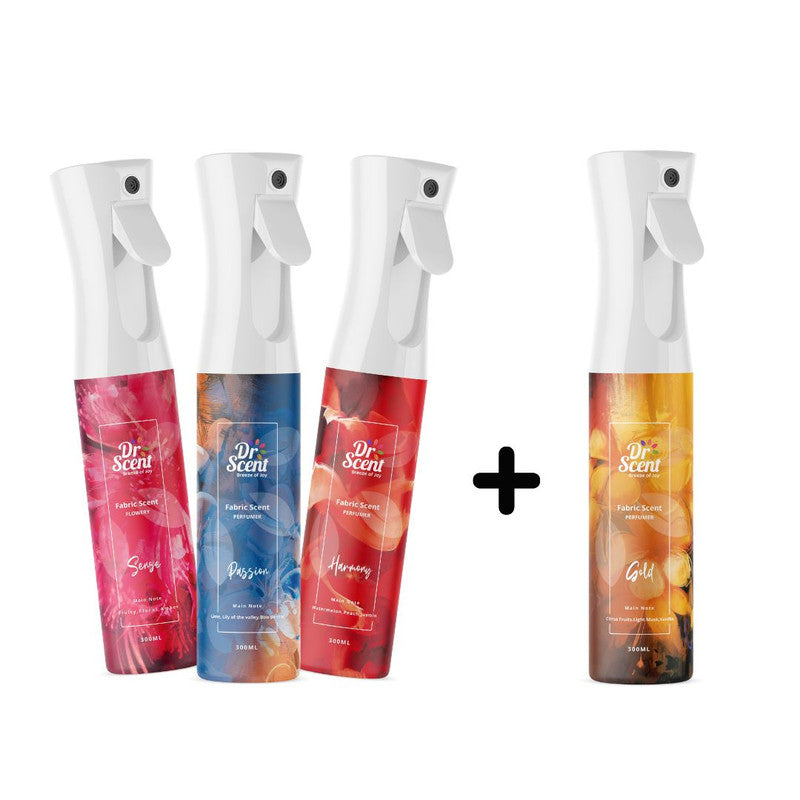Dr.Scent Breeze of joy EID offer BUY 3 Fabric Spray 300 ml  and get 1 for free | Fragrance | Halabh.com