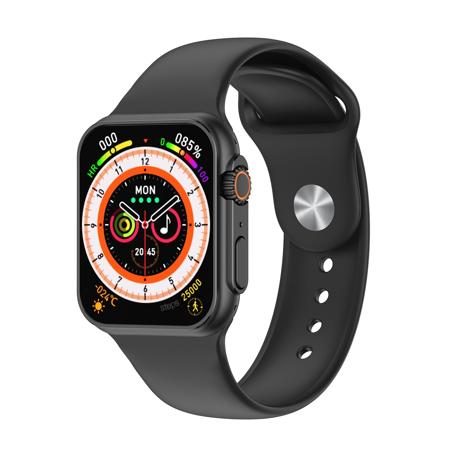 W8 Ultra Smart Watch | Resin | Water-Resistant | Minimal | Quartz Movement | Lifestyle| Business | Scratch-resistant | Fashionable | Halabh.com