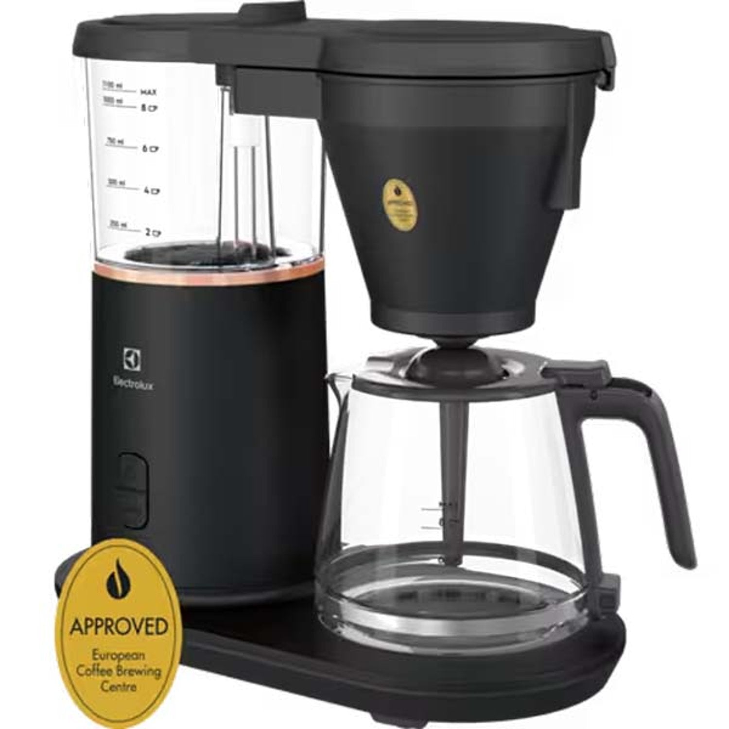 Electrolux Coffee Maker | Capacity 1.1L | Coffee Machine | Best Kitchen Appliances in Bahrain | Color Black | Halabh