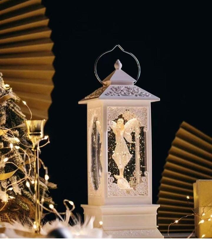 Falling Snow LED Night Light Music Box | Home Decor | Halabh.com