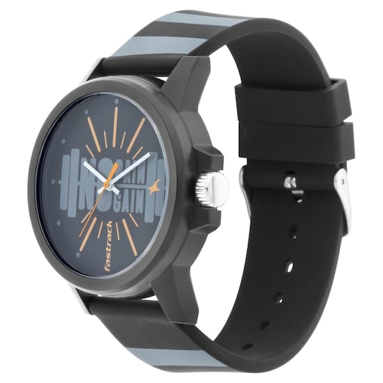 Fastrack Black Dial Analog Watch For Unisex | Watches & Accessories | Halabh.com