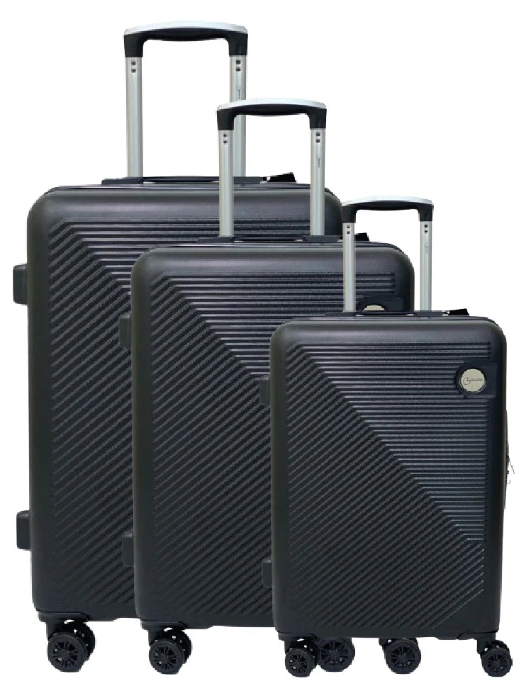 Globetrotter Texas 8 Wheel 3pcs Hard Trolley Set | Best Trolley Set in Bahrain | Halabh.com