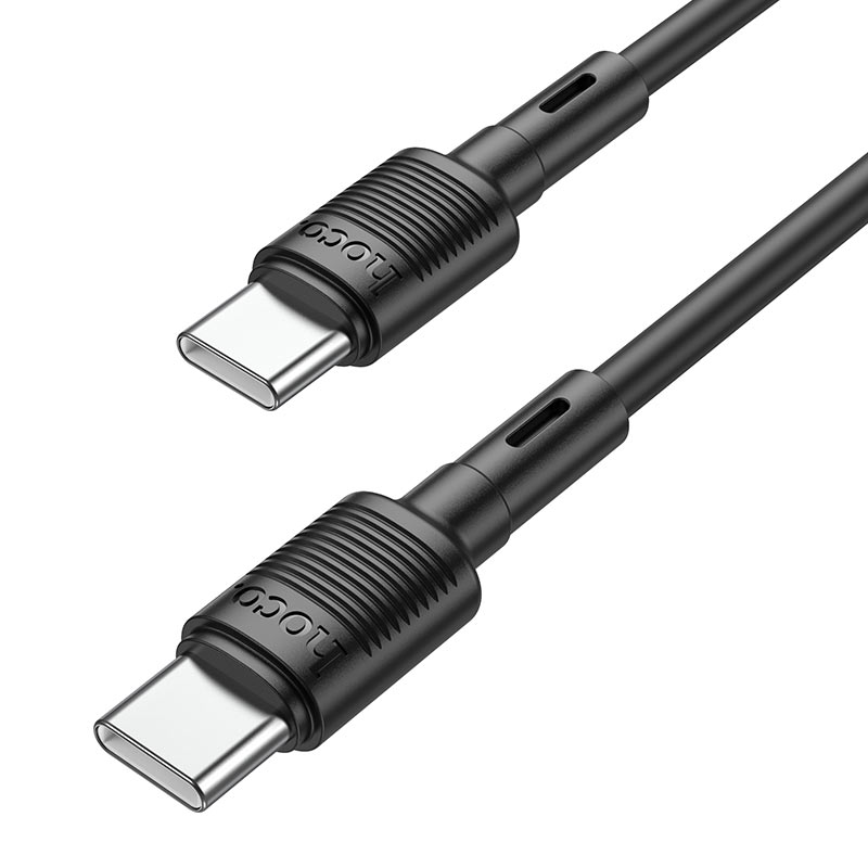 Hoco Fast Charging Data Cable | Color Black | Mobile Chargers | Best Mobile Accessories in Bahrain | Halabh